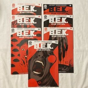 B.E.K. Black Eyed Kids Lot of 7 ~ Vol 3-4-5-6-7-8 & 10 ~ Aftershock